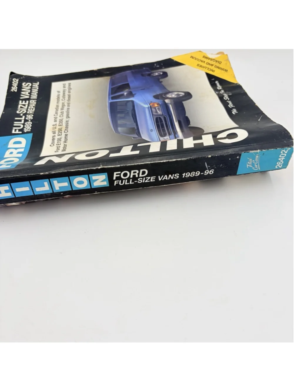 Chilton Auto Repair Manual - Ford Full-Size Vans 1989 - 1996 Part #26402